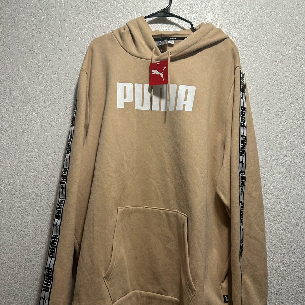 Puma Tan Hoodie for Men new with tags - Picture 9 of 13